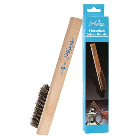 Horsehair Silver Cleaning Brush