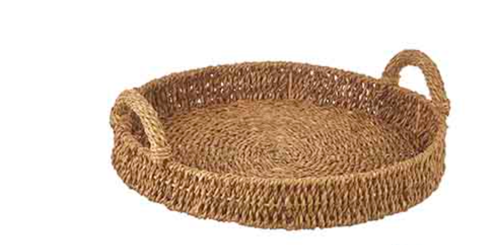 Seagrass Handled Tray - Small