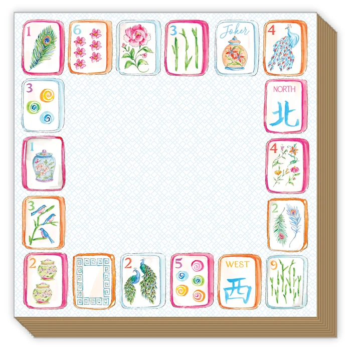 Mahjong Tile Luxe Notepad