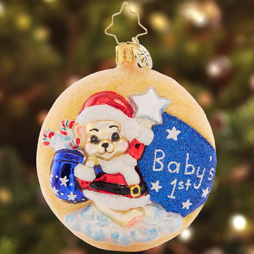 Christopher Radko Darling First Christmas Gem