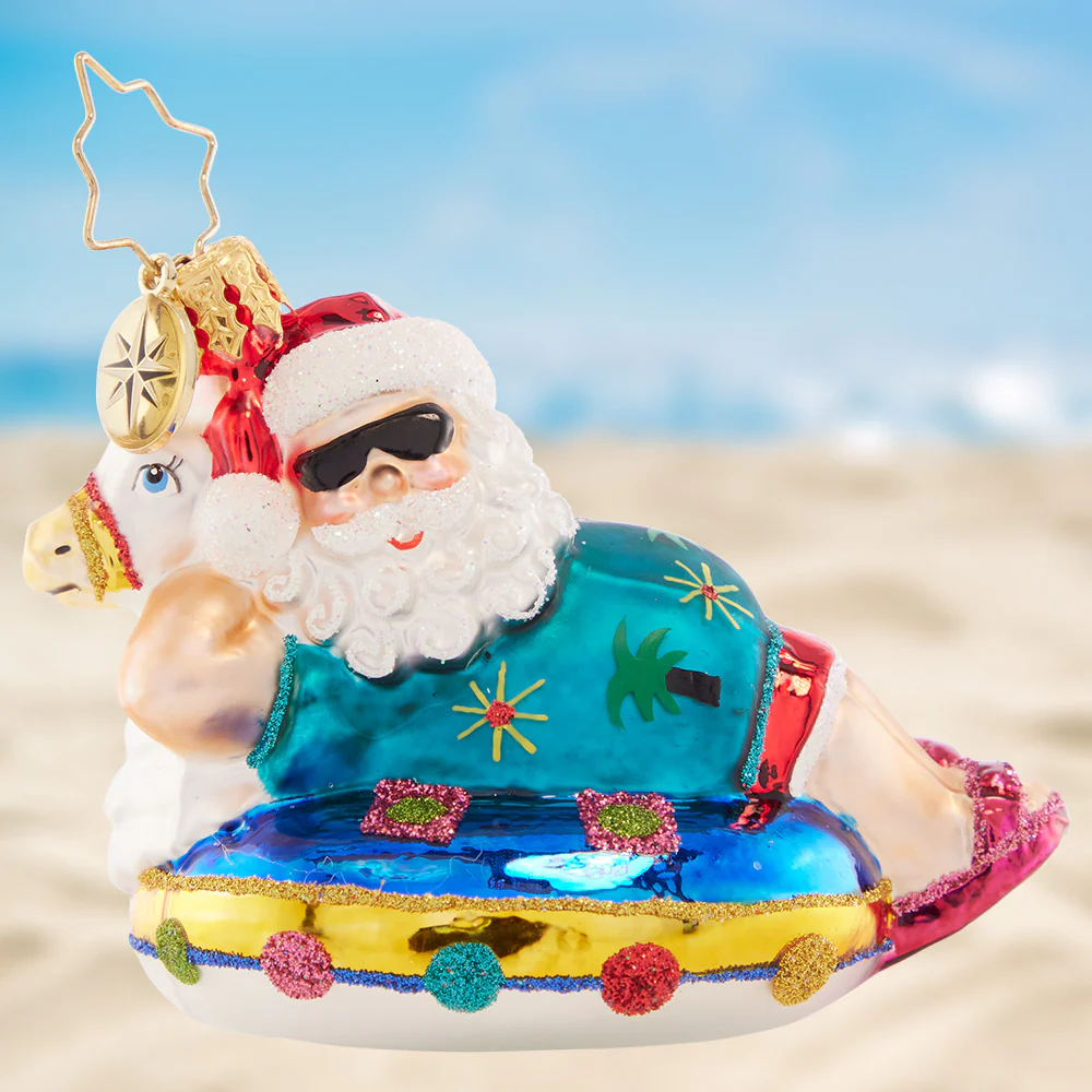 Christopher Radko - Ho-Ho-Holiday in the Sun Gem Ornament