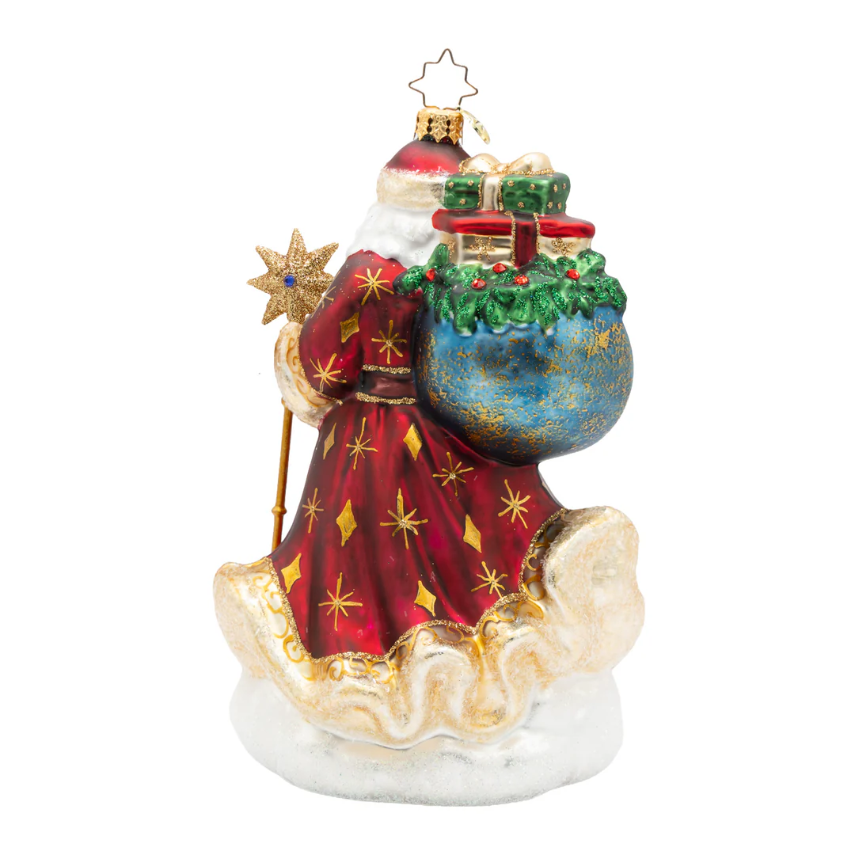 Starlight Keepsake Santa - Christopher Radko