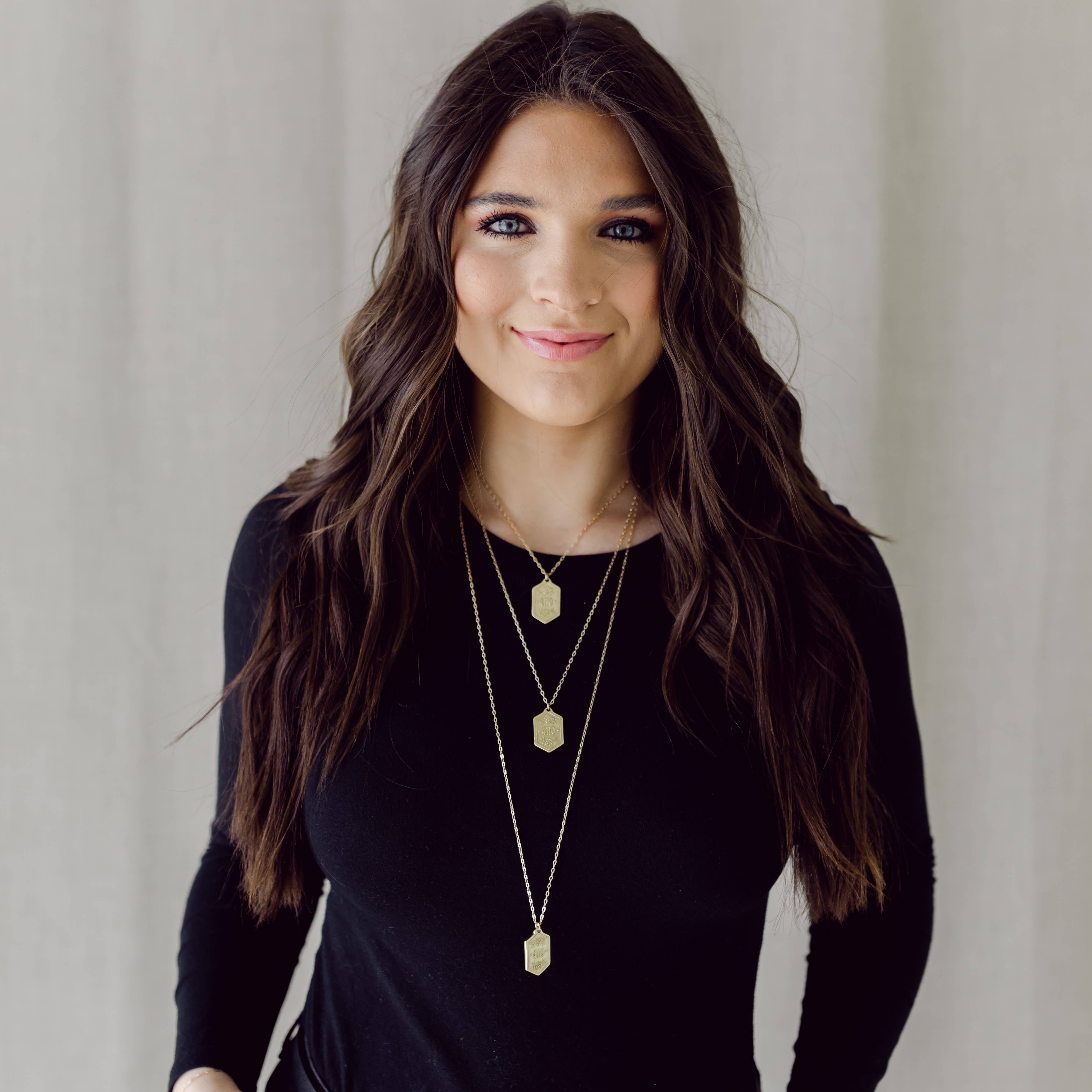 Pendant Scripture Verse Necklace – Isaiah 41:10 - 22" long-