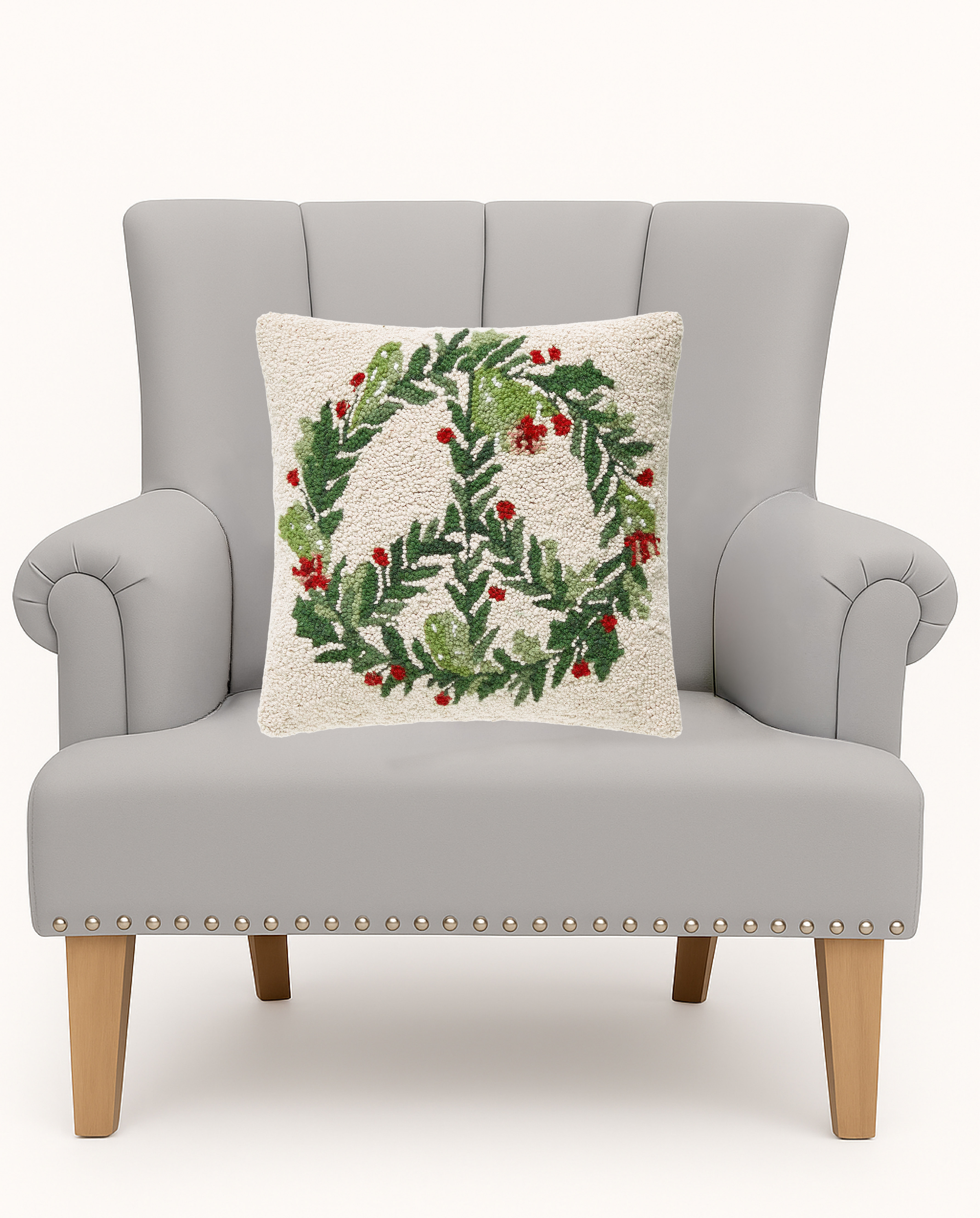 Peace Wreath Hook Pillow
