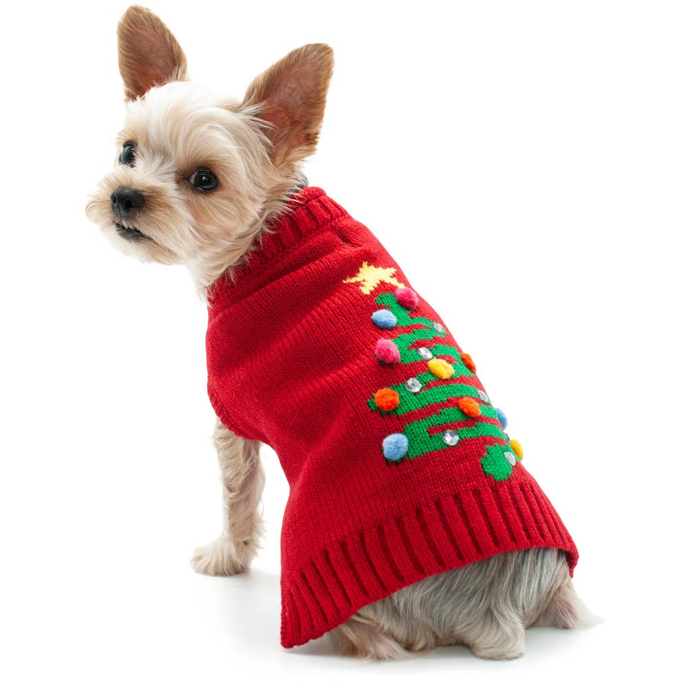 Dog Sweater Christmas Tree : Small
