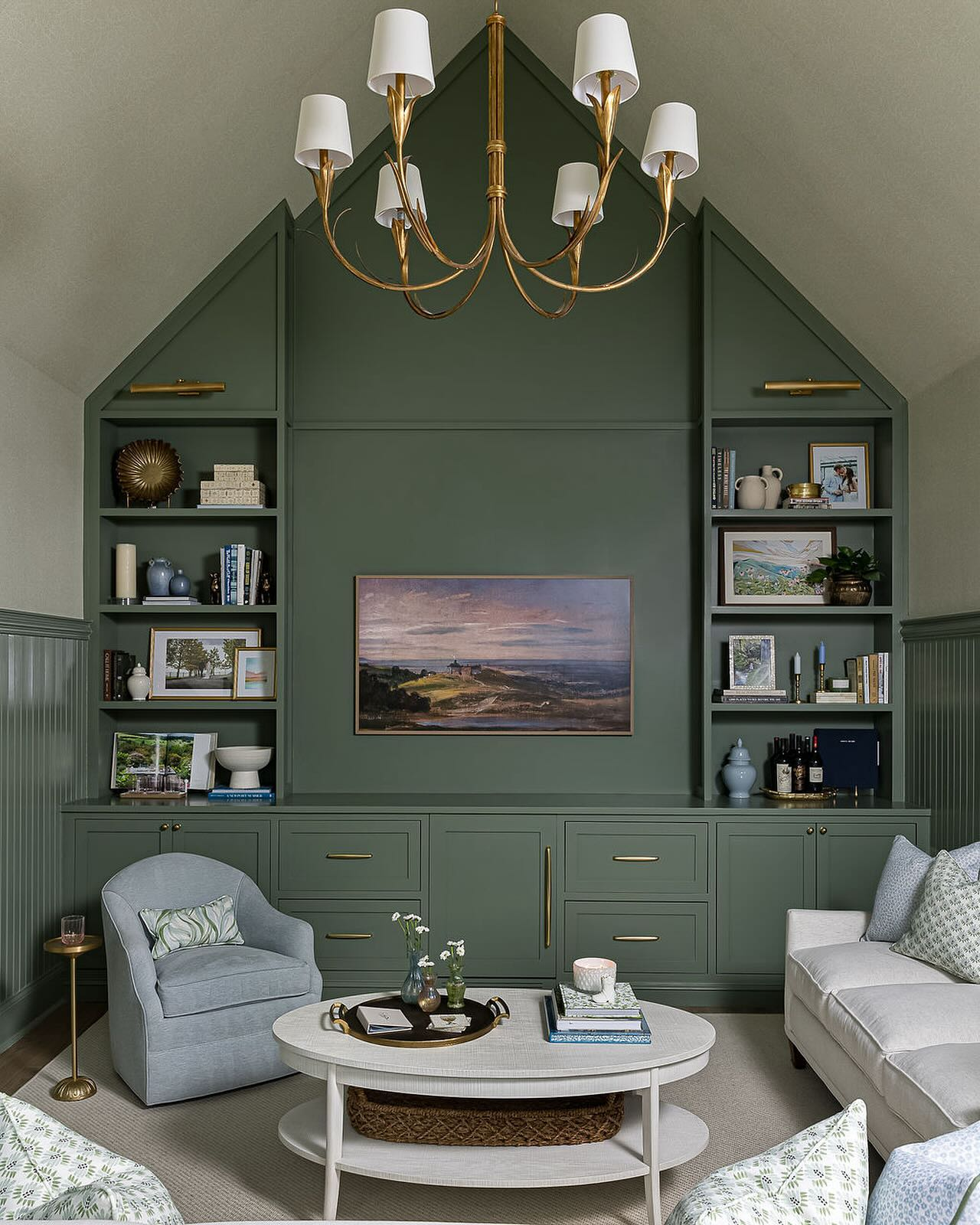 River Reed Chandelier
