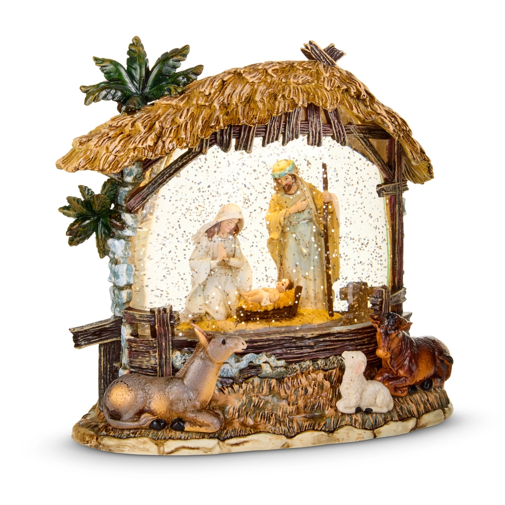 Nativity Water Lantern