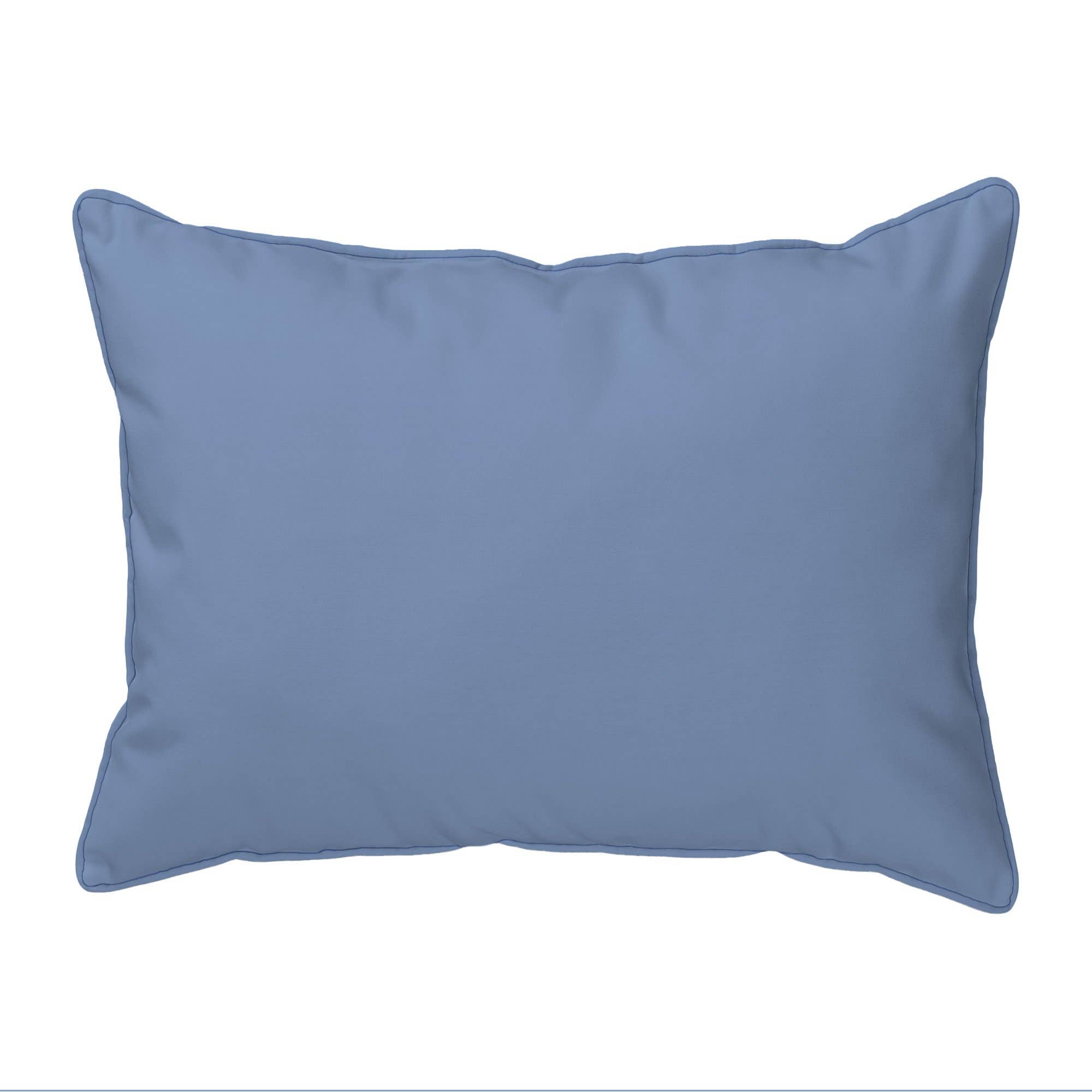 Hummingbird & Hibiscus Corded Pillow: 20 inches x 24 inches