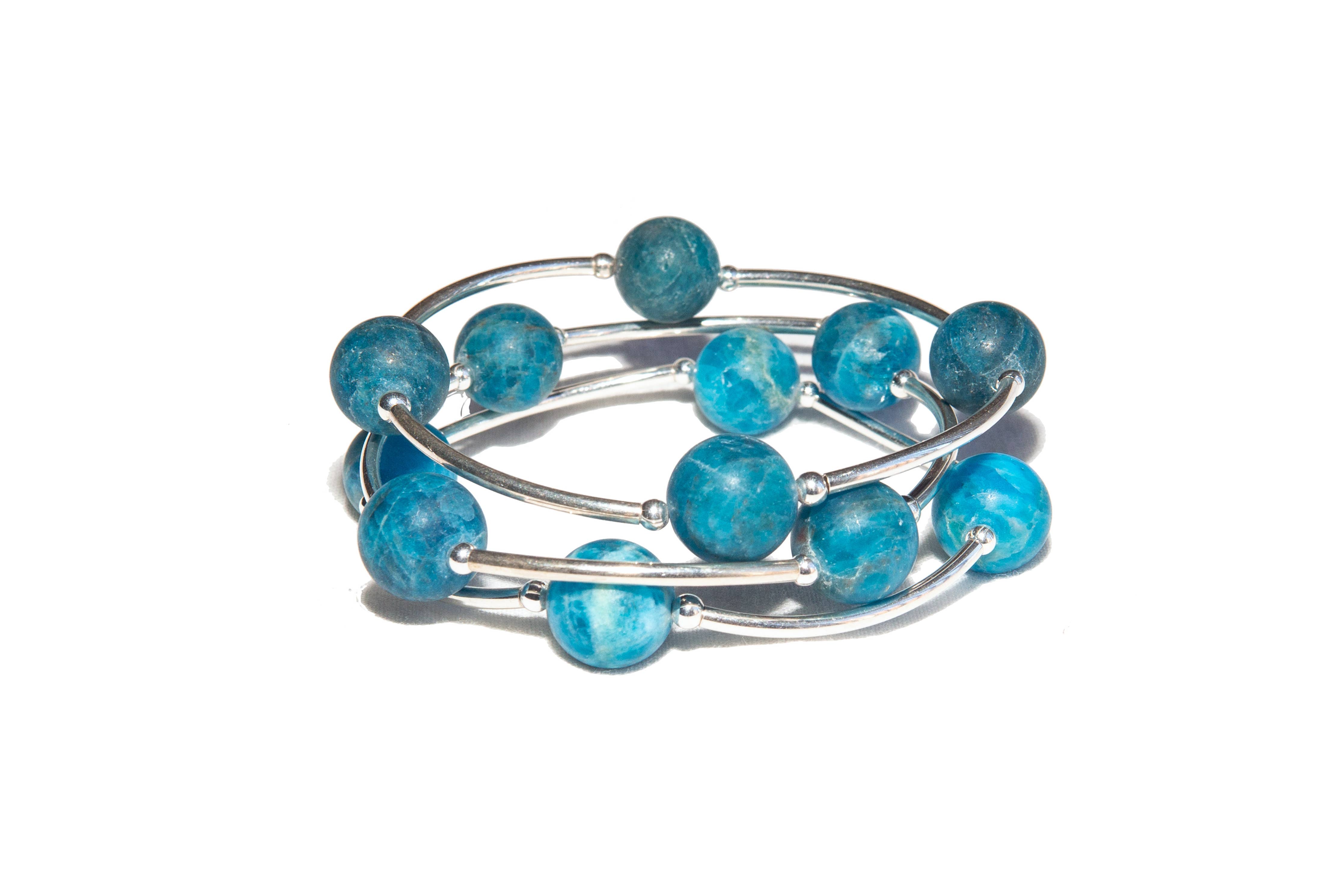 12mm Apatite Blessing Bracelet: S