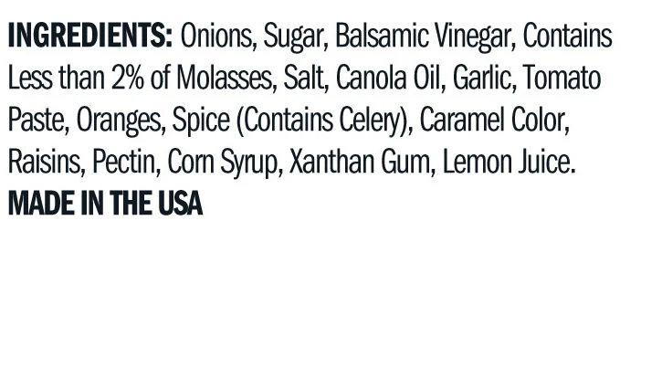 Terrapin Ridge Balsamic Onion Jam