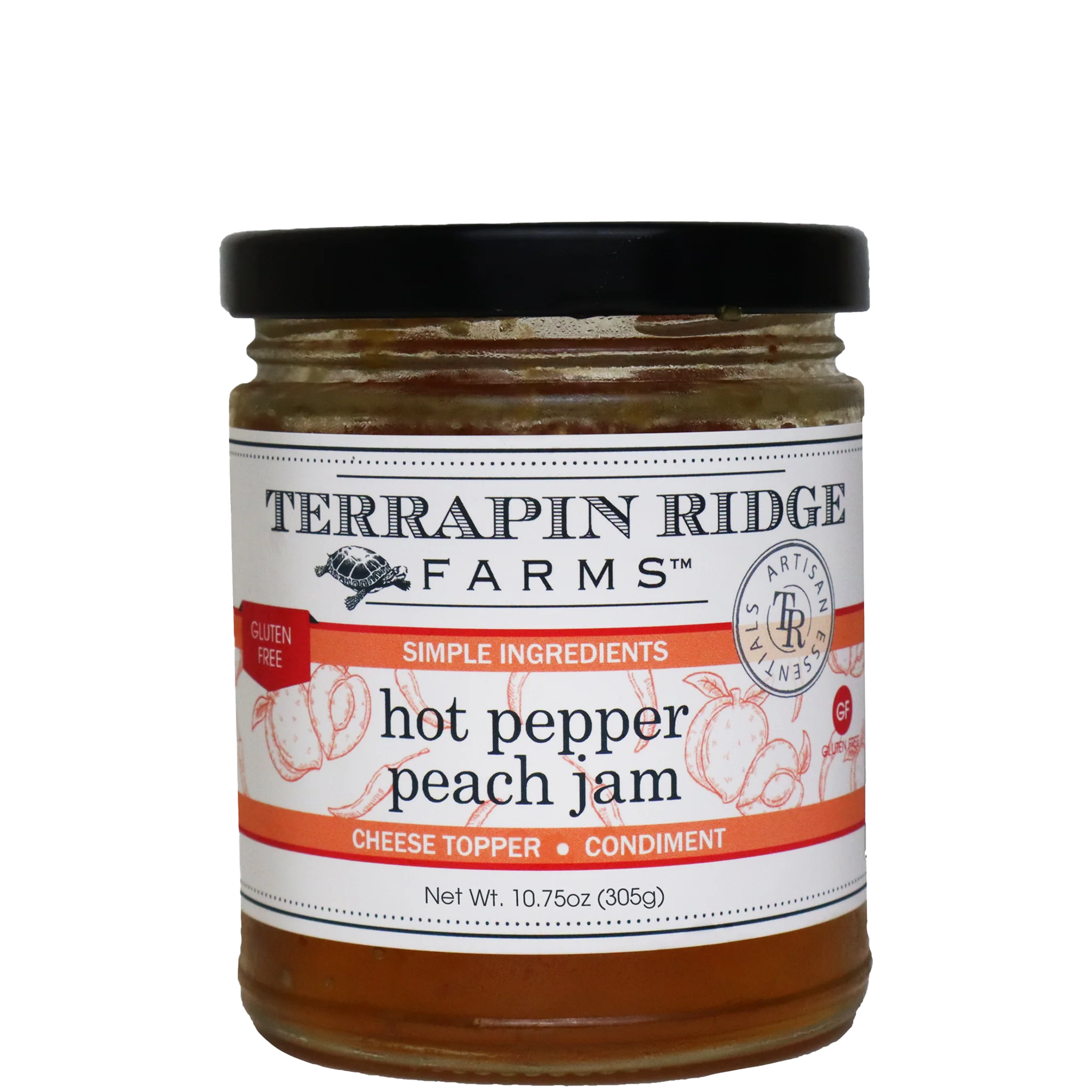 Terrapin Ridge Hot Pepper Peach Jam