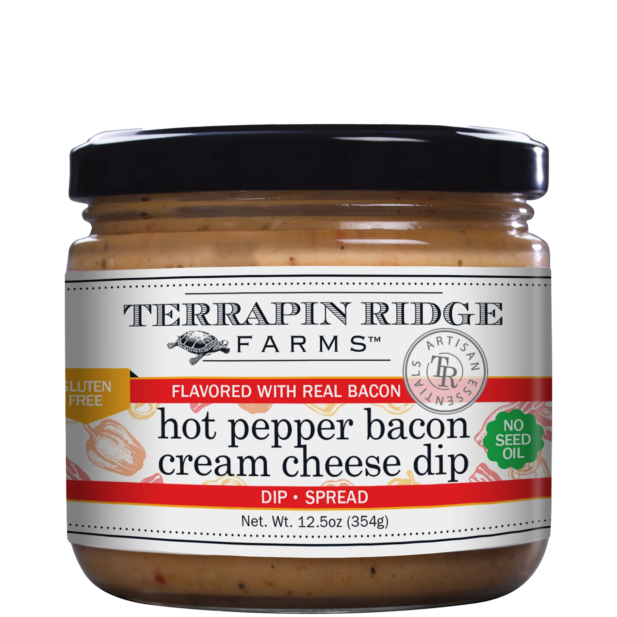 Terrapin Ridge Hot Pepper Bacon Cream Cheese Dip