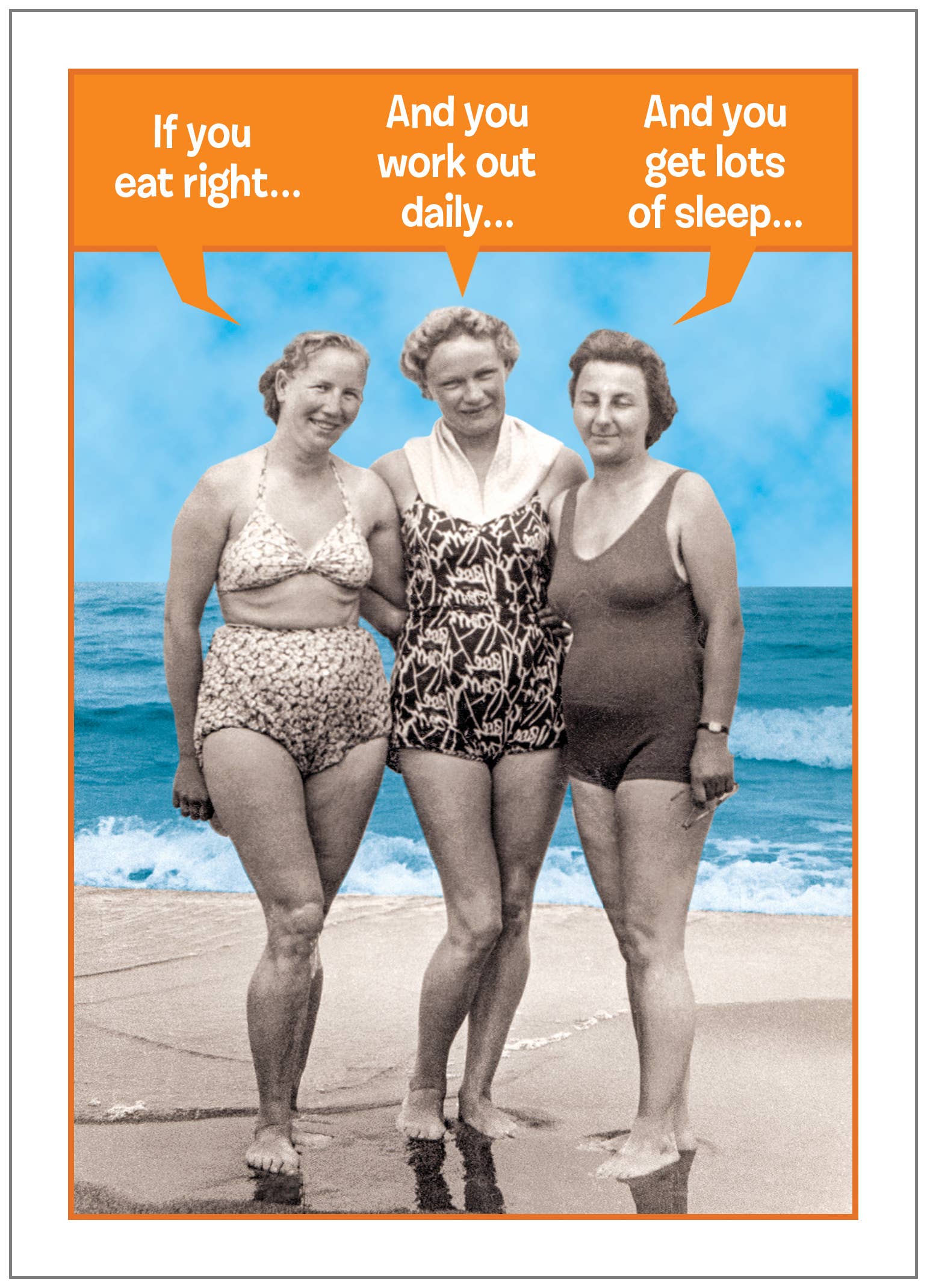 SA7074 Birthday Card – “You Will Die Anyway”