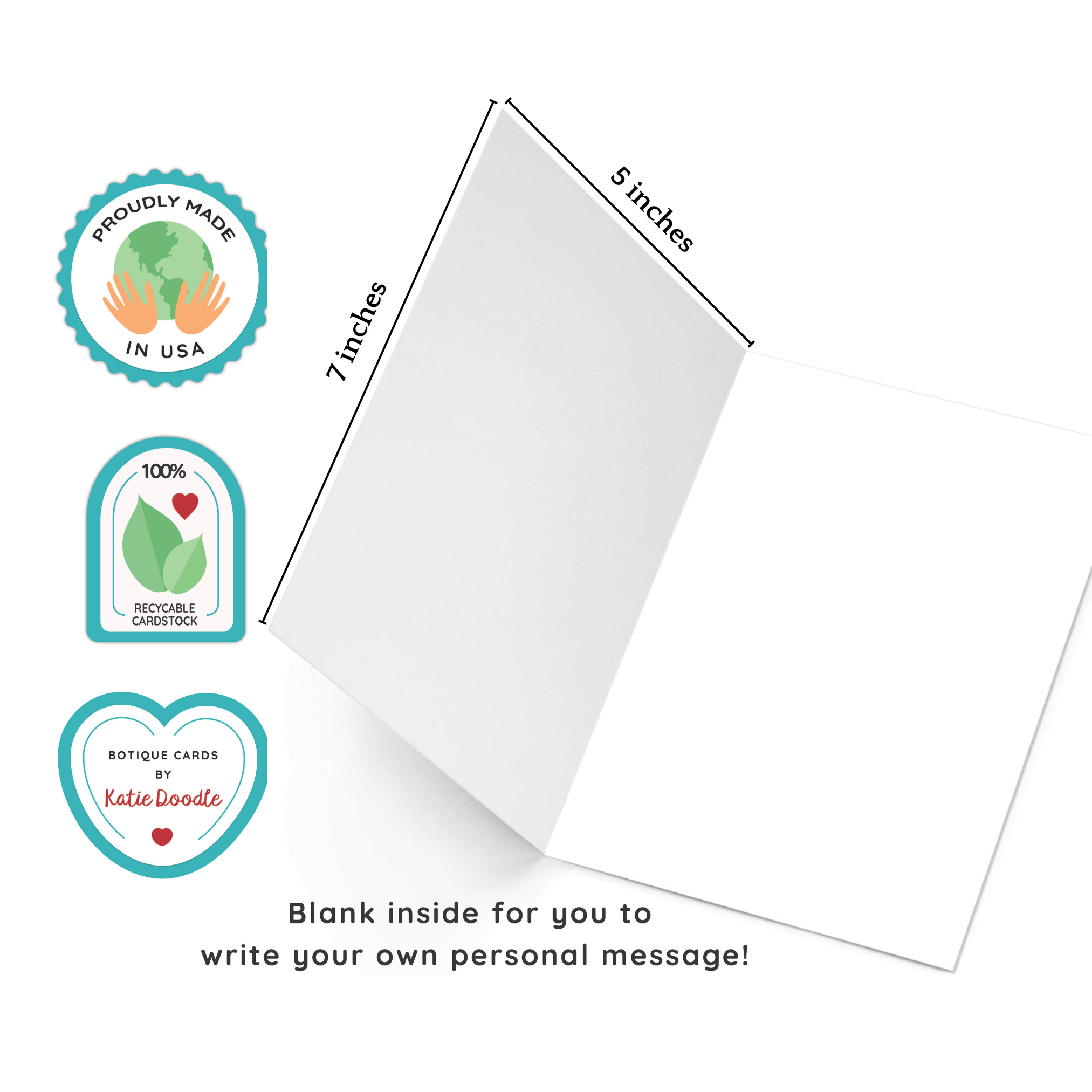 Handmade Cute Valentine Cards for Her or Him