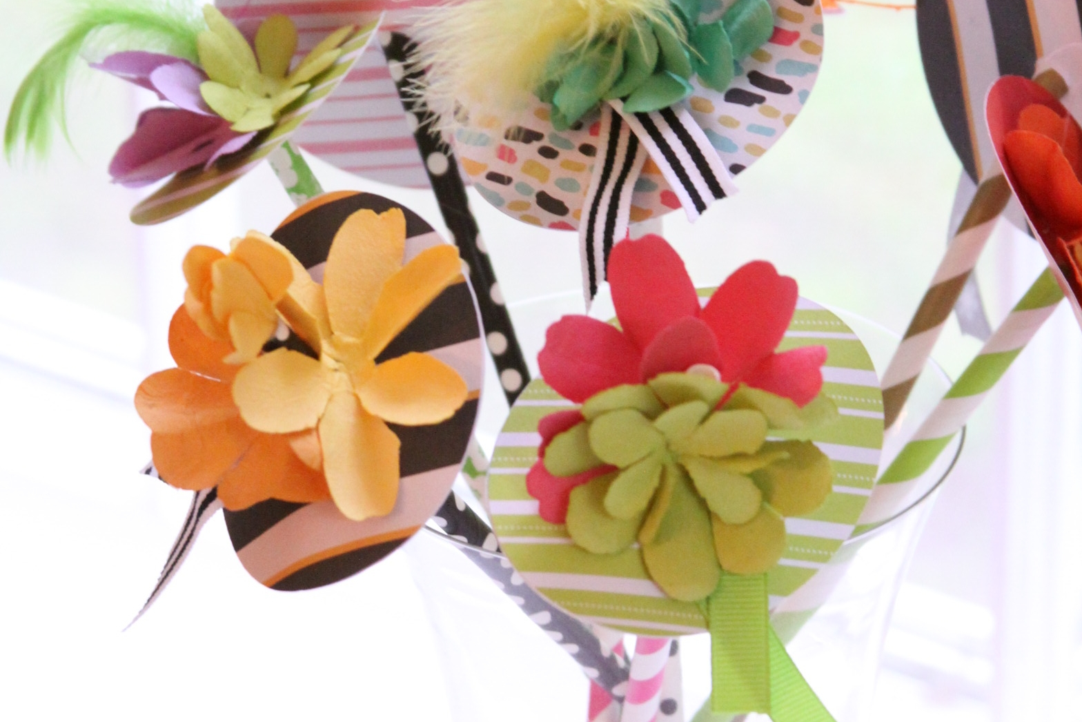 Kentucky Derby Hats - Handmade Drink Stirrers - Unique