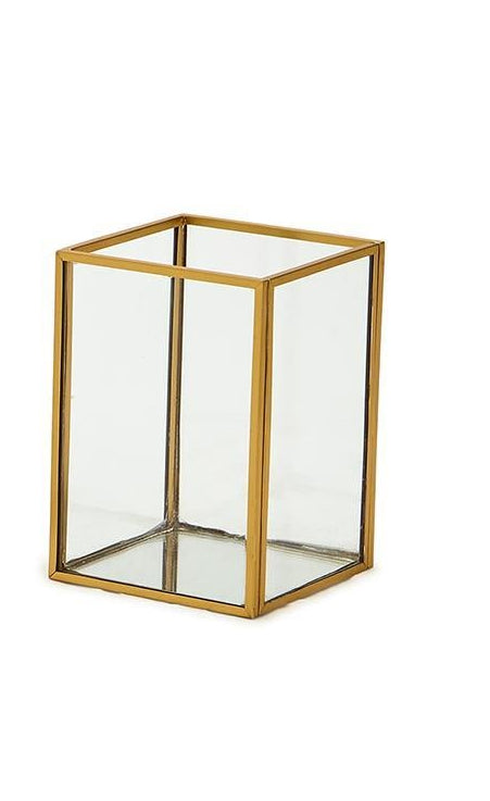 Rectangular Glass Vase- Small