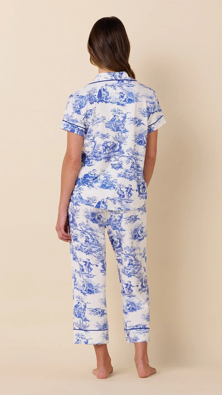 Idle Hours Knit Capri Pajamas