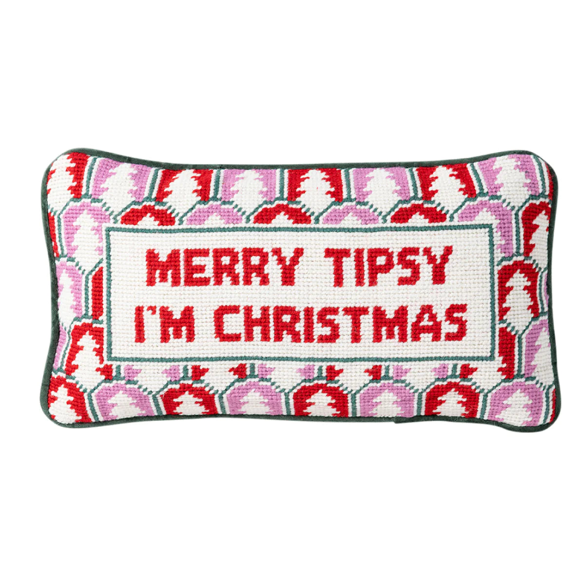 Merry Tipsy Pillow