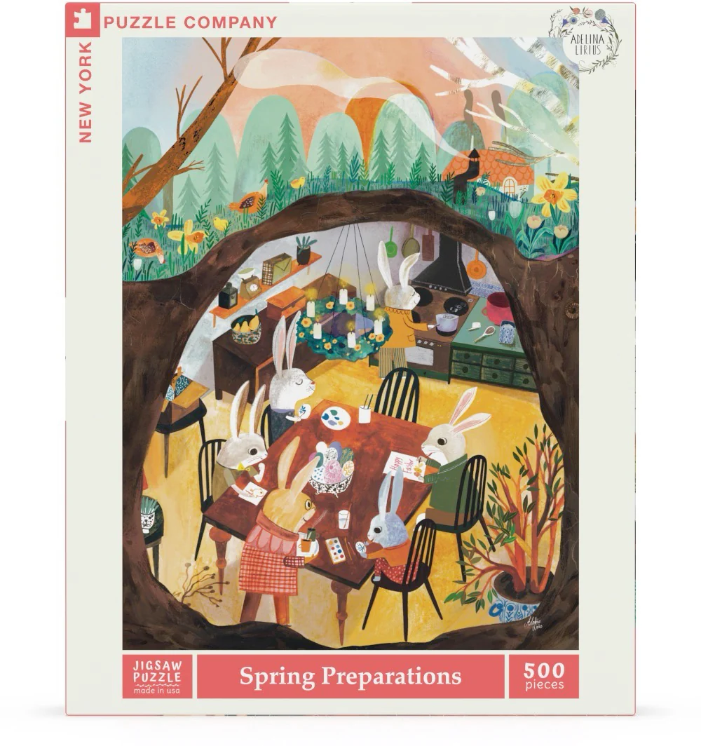 Spring Preparations 500 Piece Puzzle