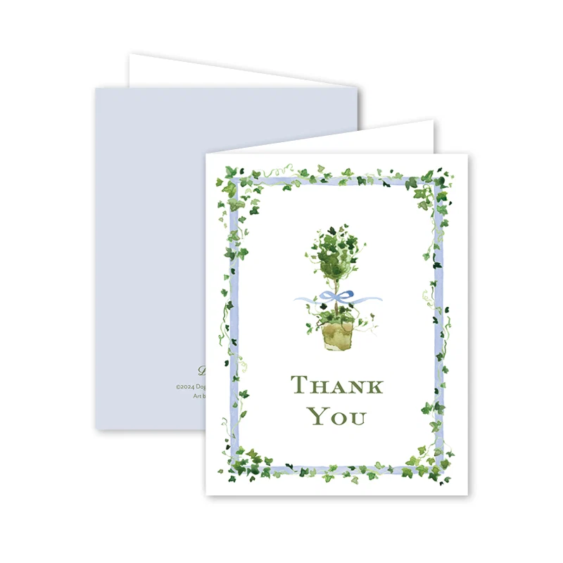 Oxford Ivy Thank You Card - Package of 8