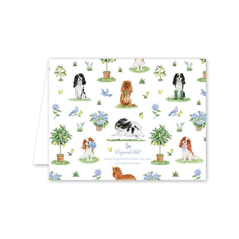 Cavalier Garden Card - Package of 8