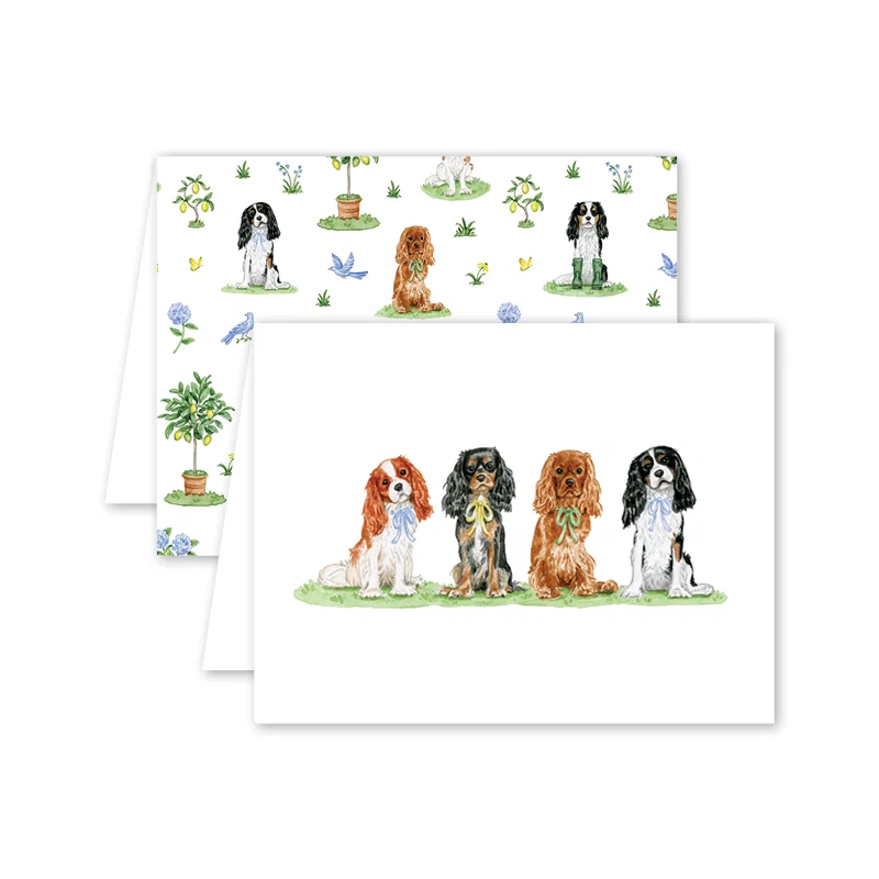 Cavalier Garden Card - Package of 8