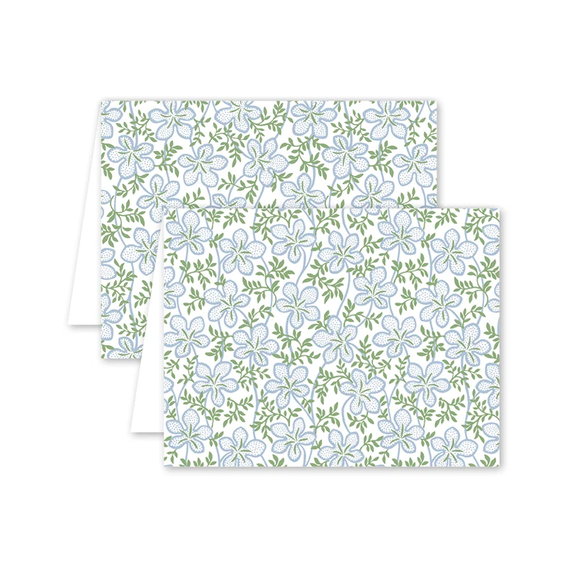 Ghost Blossom Blue Card - Package of 8