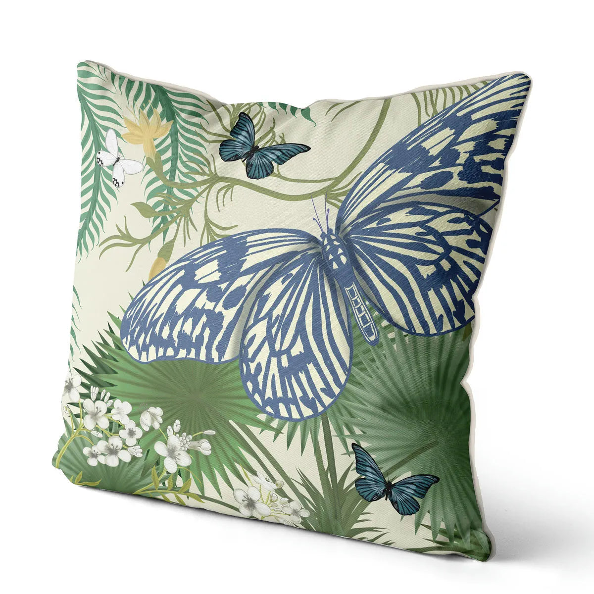 Butterfly Garden Sunlight  Pillow