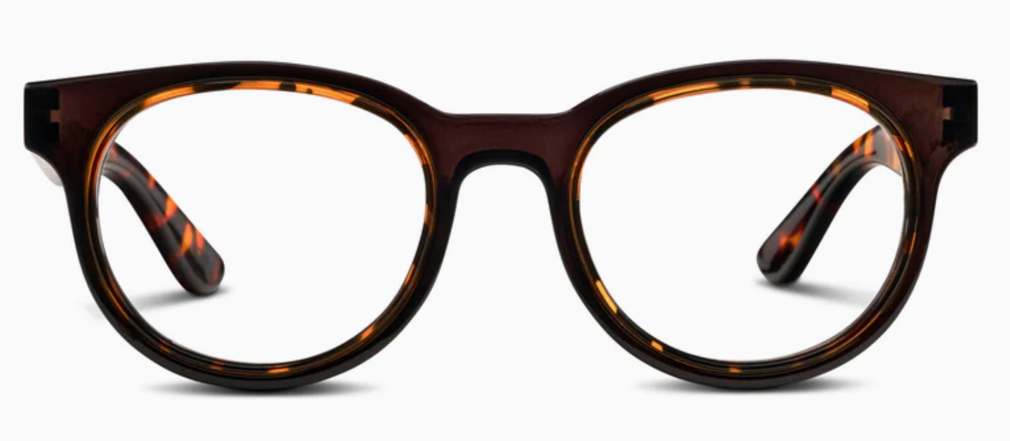 Olympia (Blue-Light) Glasses Strength 2.5 - Rust