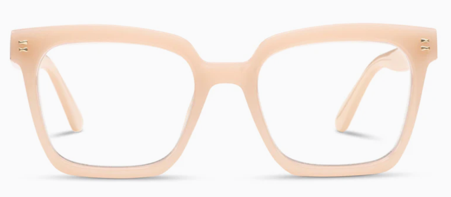 Montage (Blue-Light) Glasses Taupe -Strength 1.5