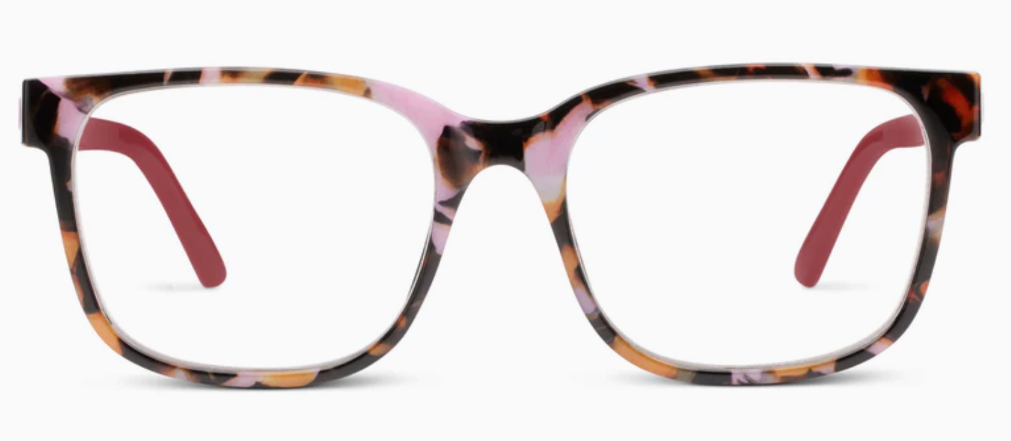 Sycamore Reader Botanico Pink Glasses -Strength 2
