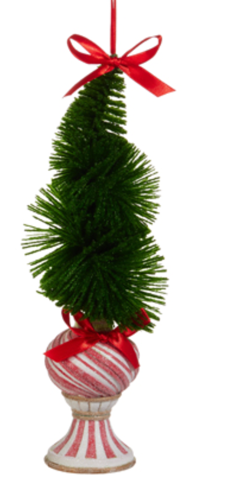 Beaded Garland Topiary Ornament -Large