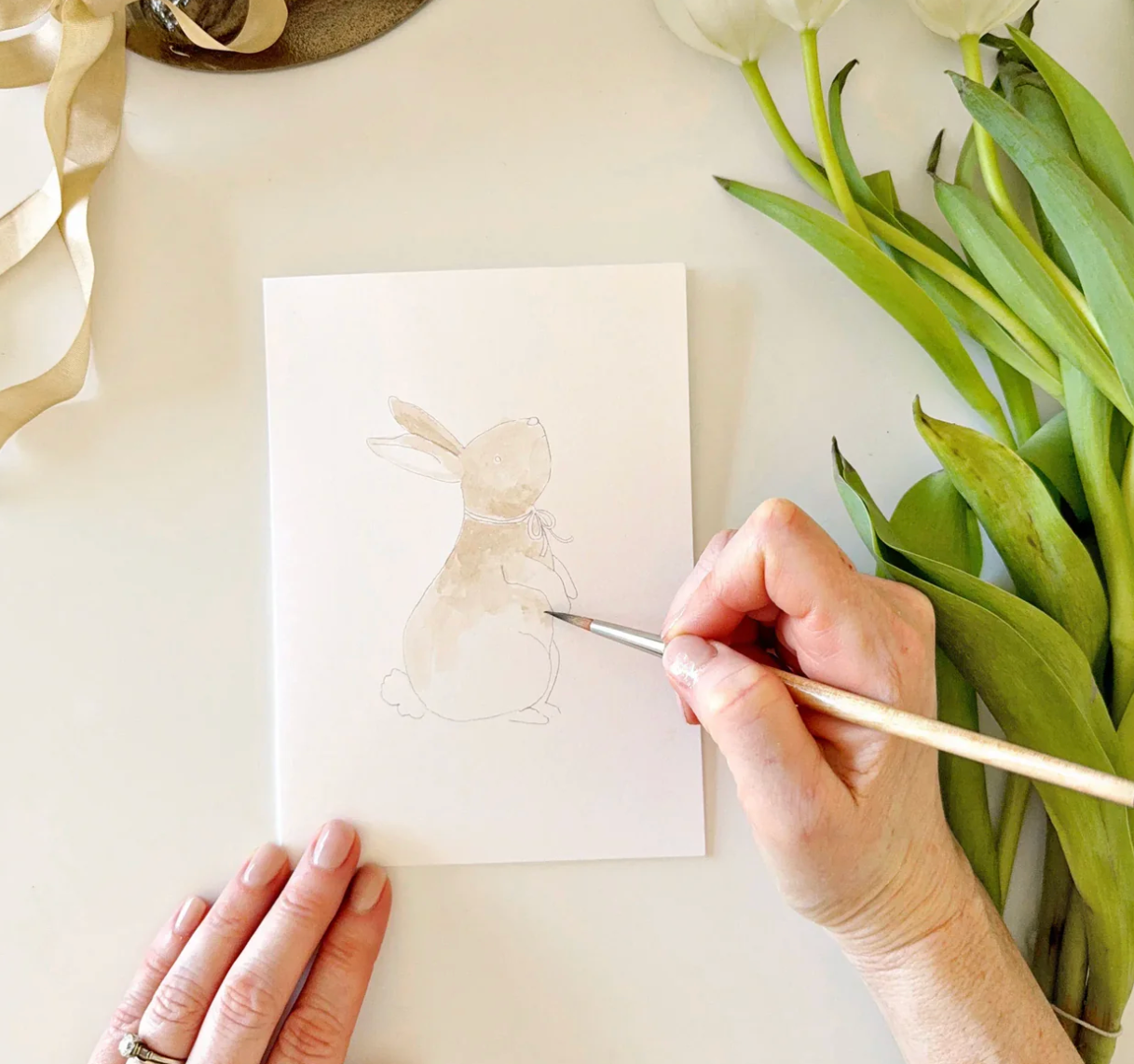 Easter Paintable Notecard