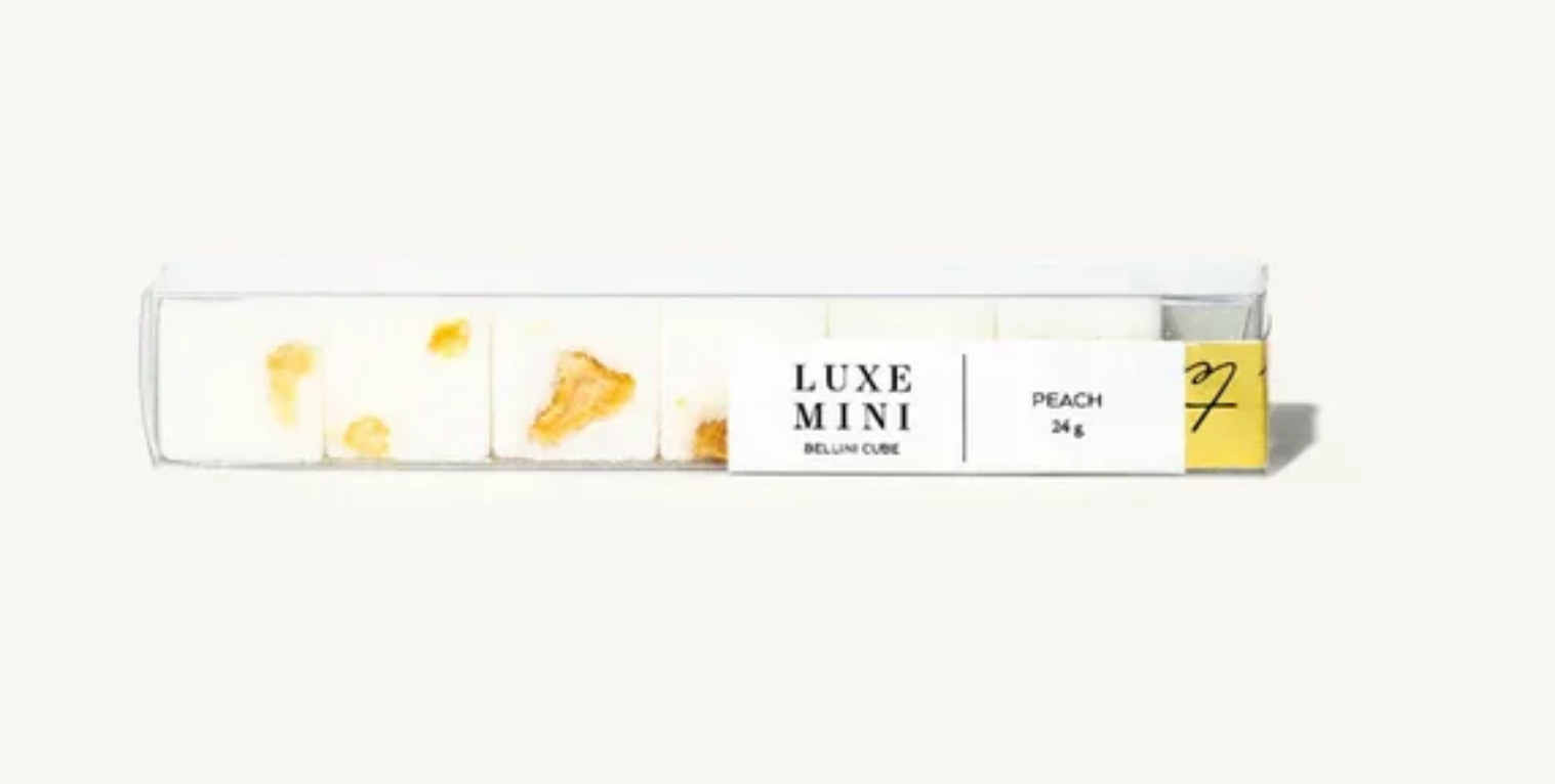 Peach Mixology Cubes