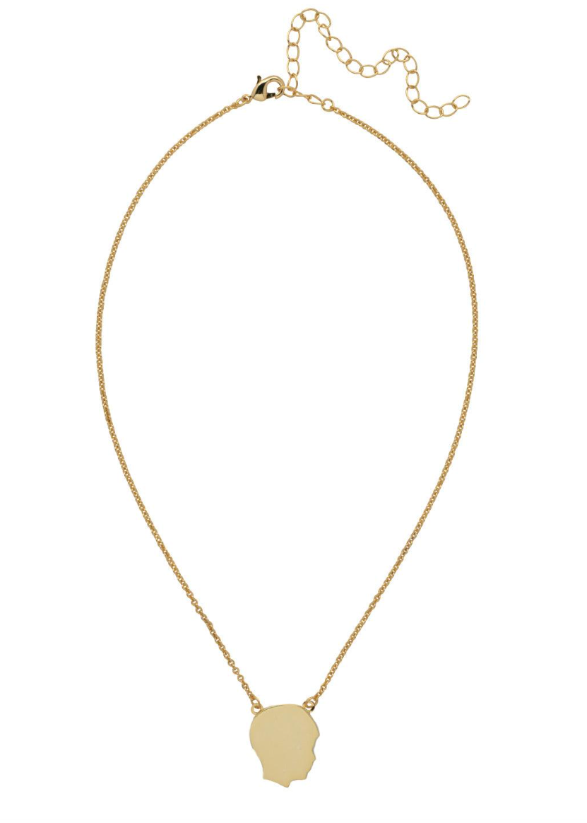 Boy Silhouette Necklace