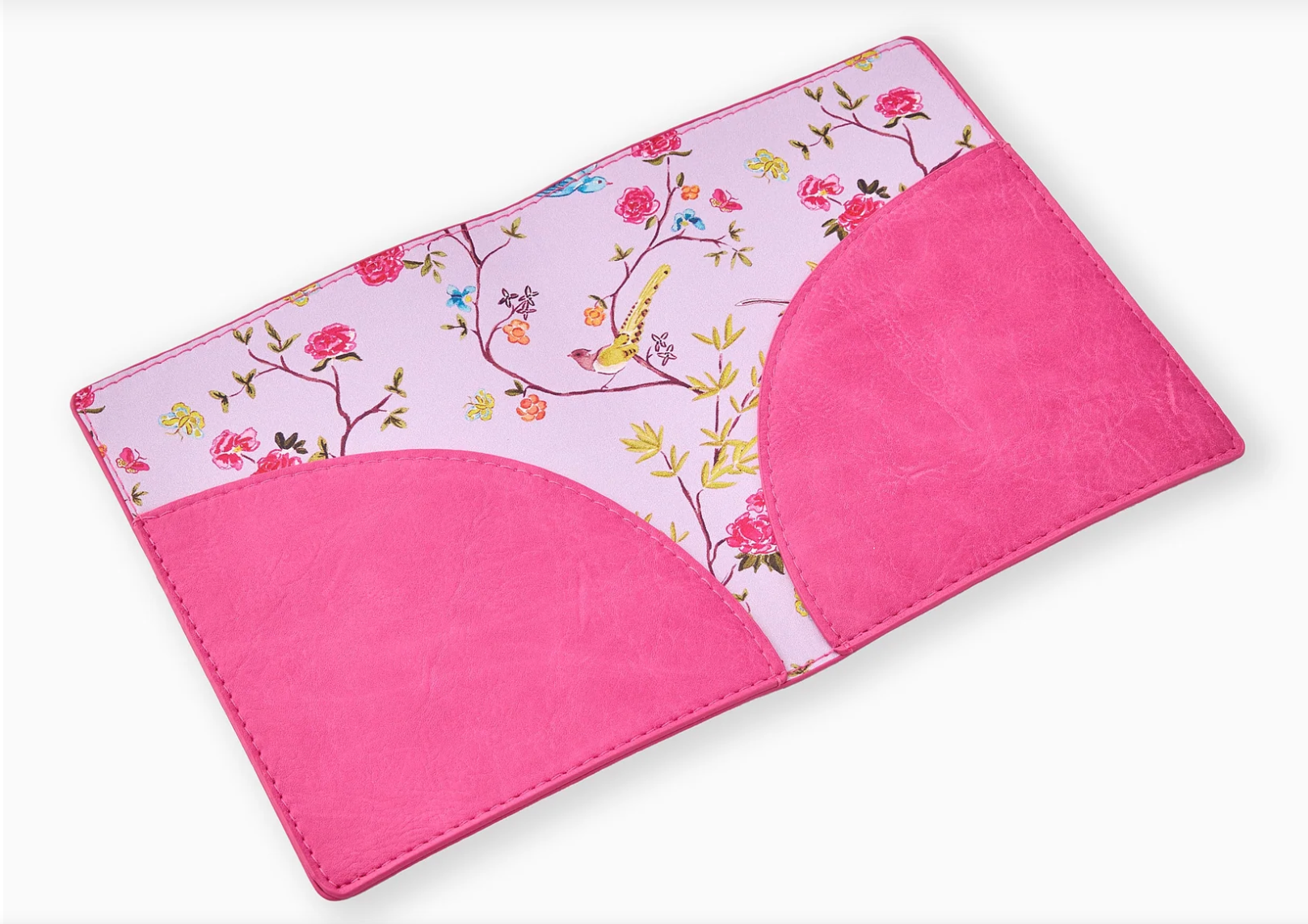Hot Pink Mahjong Card Folio