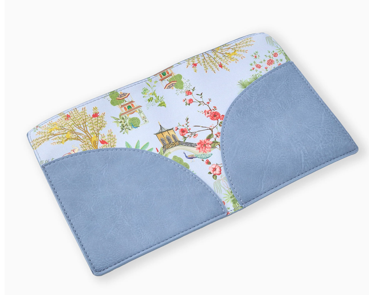 Periwinkle Mahjong Card Folio