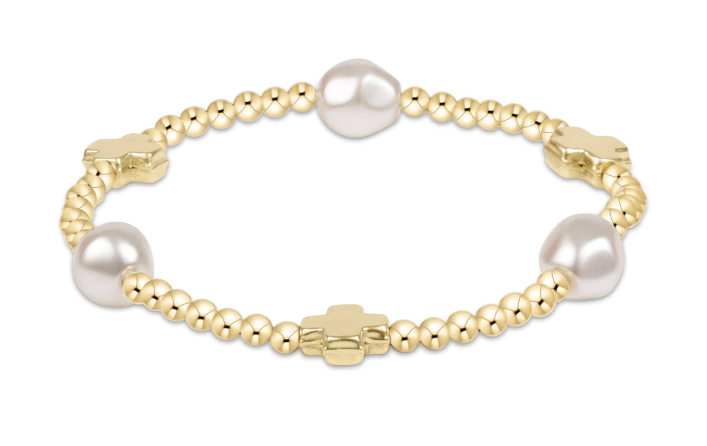 Signature Cross Admire Pearl Bracelet