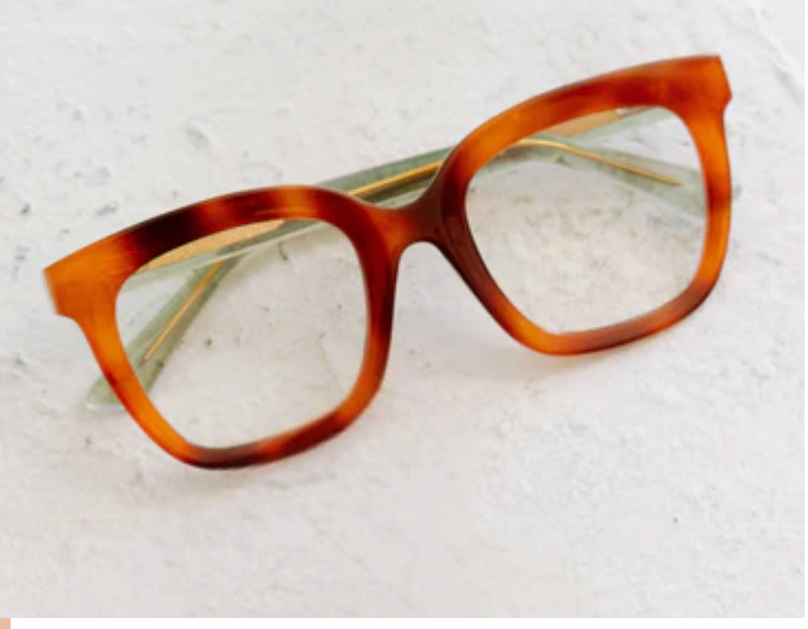 Peepers - Fanfare Readers 1.50  Blond Tortoise / Green