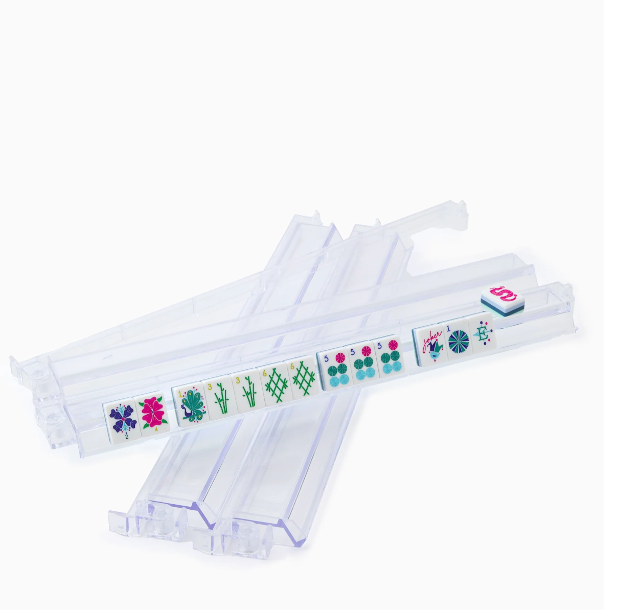 Clear Acrylic Rack and Pusher Set