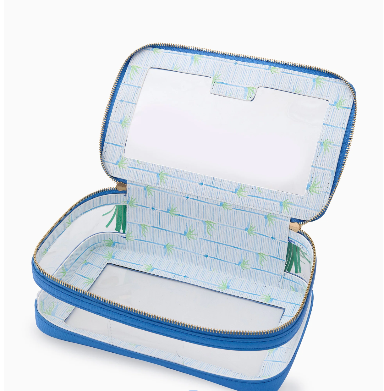 Blue Tile Storage Bag