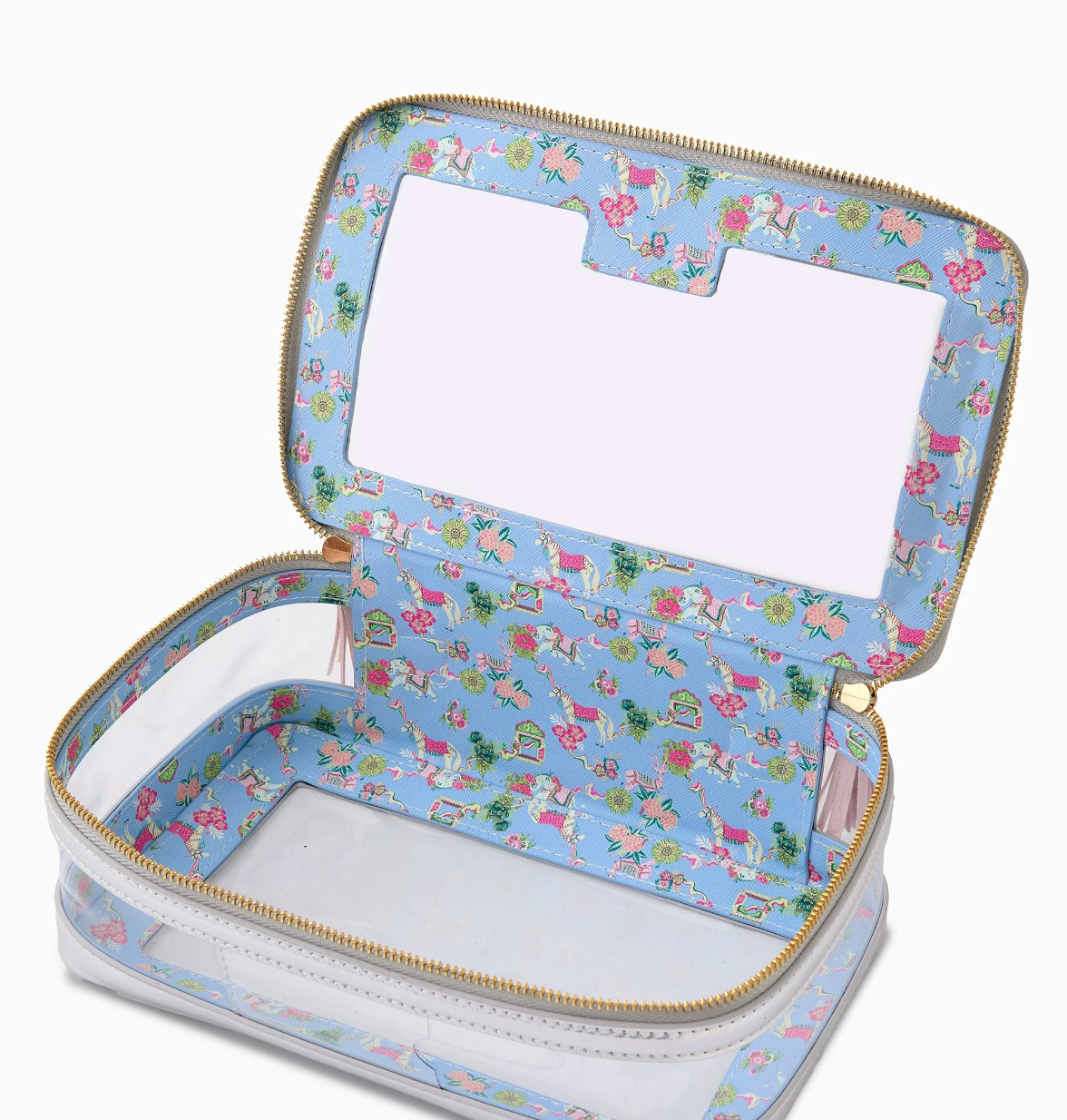 Silver Tile Storage Bag