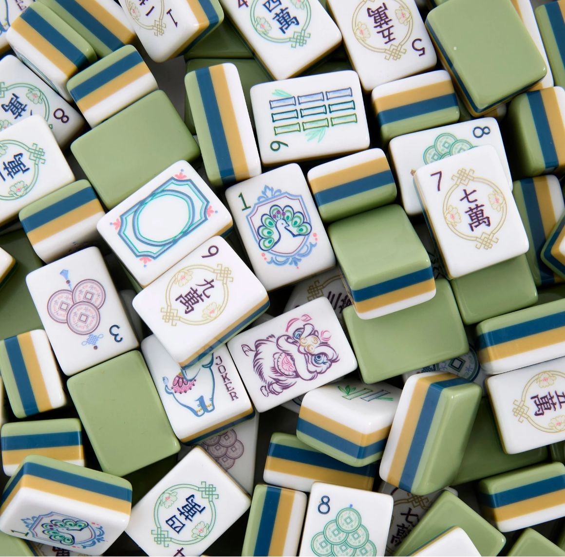 Palm Royale Mahjong Tiles