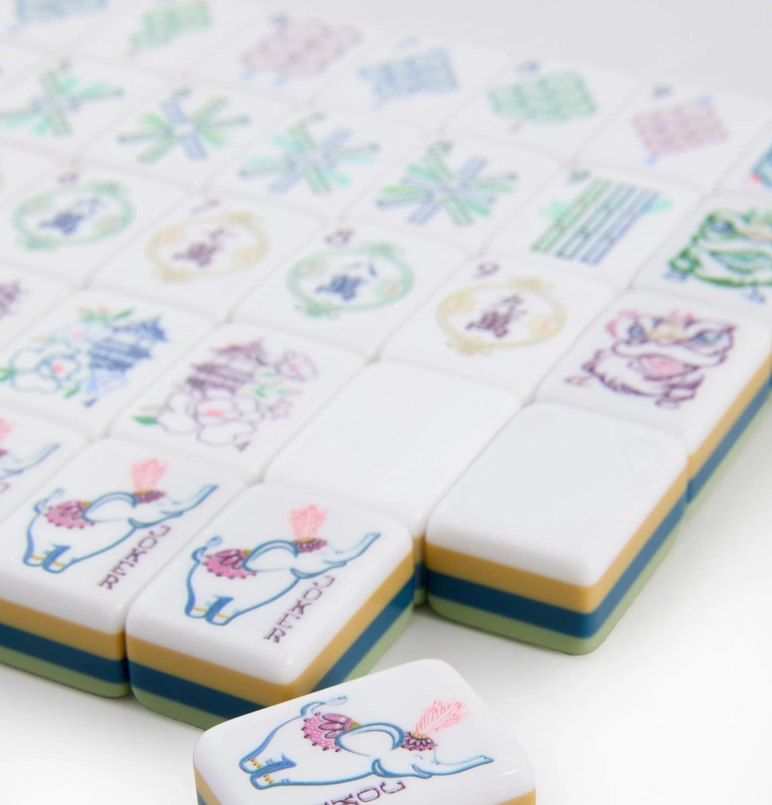 Palm Royale Mahjong Tiles