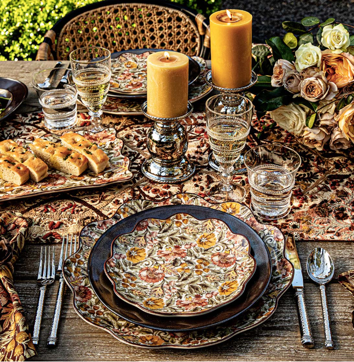 Willa Dessert/Salad Plate - Amber