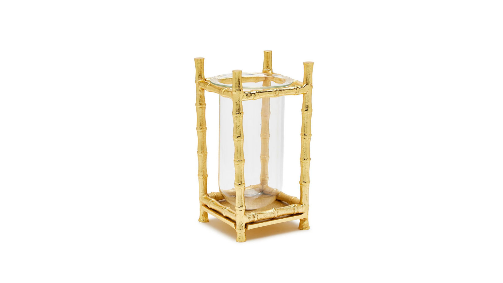 Gold Bamboo Vase