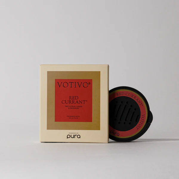 Red Currant Pura + Votivo Car Diffuser Cartridge