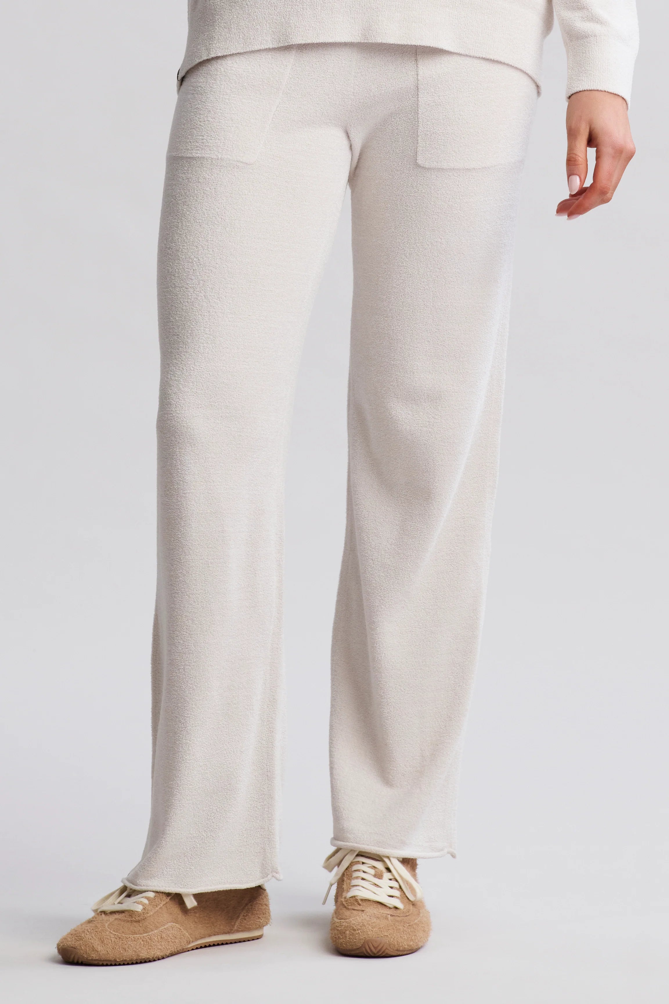 CozyChic Ultra Lite Almond Wide Leg Pant -Medium