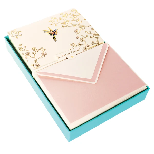 La Petite Presse Hummingbird Boxed Correspondence Notes