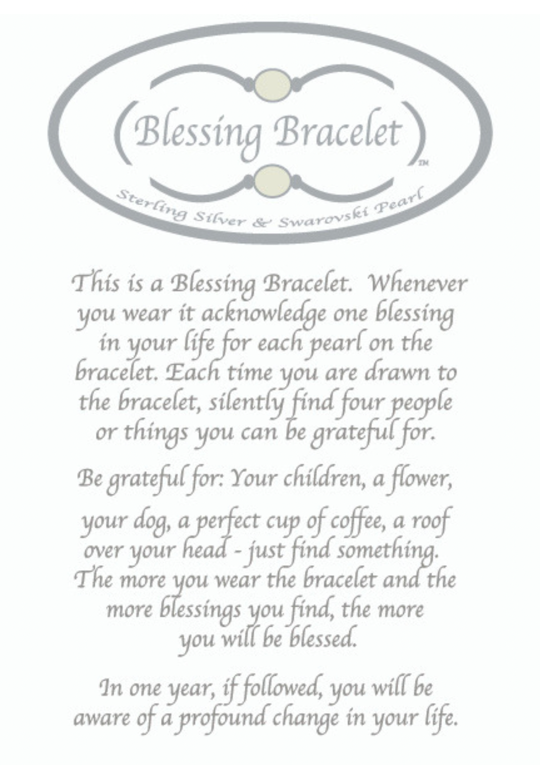 12mm Angelite Blessing Bracelet: S